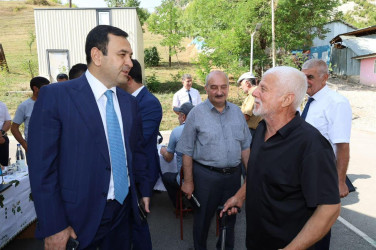 Vətəndaşlarla növbəti səyyar qəbul  rayonun Zərnava kəndində keçirilib