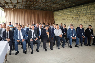 Vətəndaşlarla növbəti səyyar qəbul Bəhliyan kəndində keçirilib