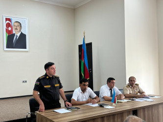 Fövqəladə Hallar Nazirliyinin Şimal-qərb Regional Mərkəzi İsmayıllıda maarifləndirici tədbir keçirilb