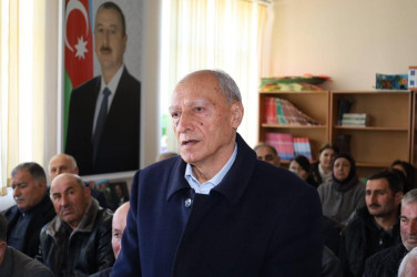 Vətəndaşlarla növbəti səyyar qəbul Cülyan kəndində keçirilib