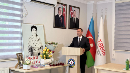Görkəmli oftalmoloq-alim, akademik Zərifə xanım Əliyevanın doğum gününə həsr edilmiş “Nəsillərə nümunə ömür yolu” mövzusunda tədbir keçirilib