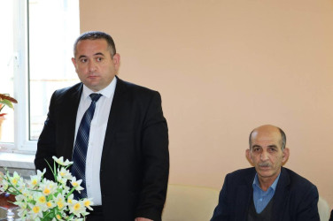 Rayon rəhbəri  İsmayıllı şəhər 5 saylı tam orta məktəbin müəllim kollektivi ilə görüş keçirib