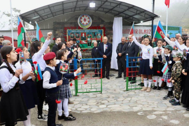 Daha bir şəhid bulağının açılışı olub