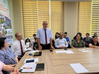 İsmayıllıda "Təhsilalanların davranışlarında sosial-ictimai məsuliyyətinin artırılması” layihəsi çərçivəsində tədbir keçirib