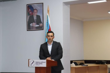 “Sağlam gələcək naminə narkotikə yox deyək” mövzusunda maarifləndirici tədbir keçirilib