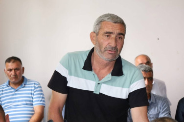 Vətəndaşlarla növbəti səyyar qəbul Xəlilli kəndində keçirilib