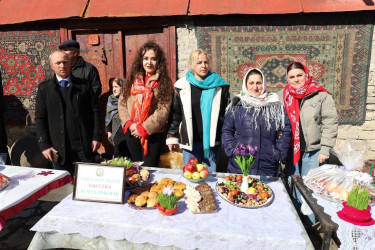 Lahıc qəsəbəsində Yel çərşənbəsi böyük coşquyla qeyd olunub