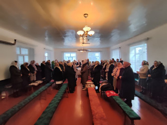 İvanovka kəndində Milad bayramı böyük təntənə ilə qeyd olunub