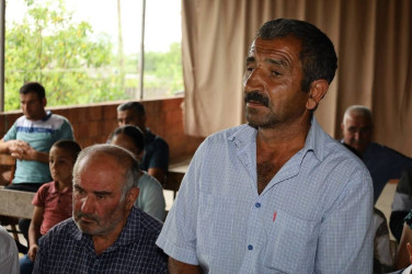 Vətəndaşlarla növbəti səyyar qəbul Bəhliyan kəndində keçirilib