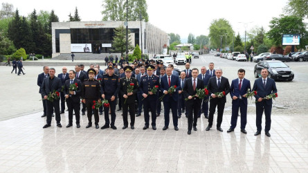 İsmayıllıda Heydər Əliyevin anadan olmasının 103-cü ildönümünə həsr olunmuş ümumrayon tədbiri keçirilib