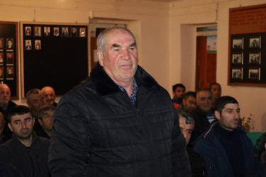 Vətəndaşlarla növbəti səyyar qəbul İstisu kəndində keçirilib