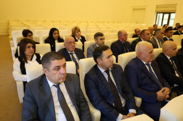 İsmayıllı Rayon İcra Hakimiyyətində növbəti “Nümayəndə Günü” keçirilib