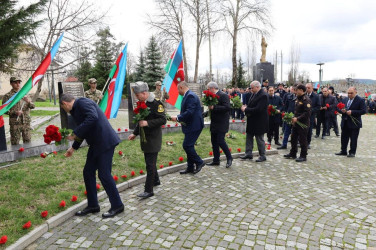 İsmayıllıda 31 Mart – Azərbaycanlıların Soyqırımı qurbanlarının xatirəsi dərin ehtiramla yad edilib