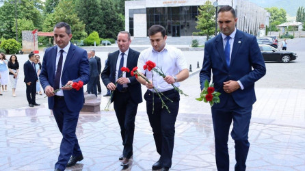 23 İyun – Dövlət Qulluqçularının Peşə Bayramı Günü münasibətilə İsmayıllı rayonunda tədbir keçirilib