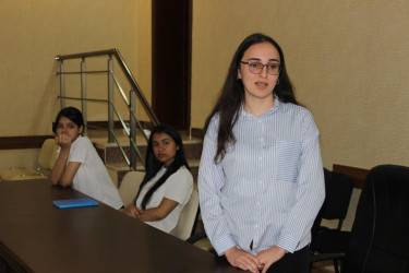 İsmayıllı rayonu üzrə Uşaq Səfirlər Məclisinin üzvləri ilə növbəti görüş keçirilib