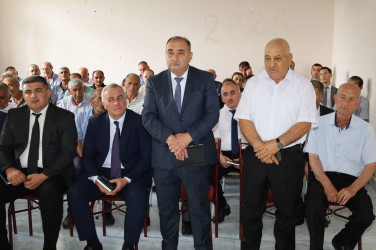 Vətəndaşlarla növbəti səyyar qəbul Xəlilli kəndində keçirilib