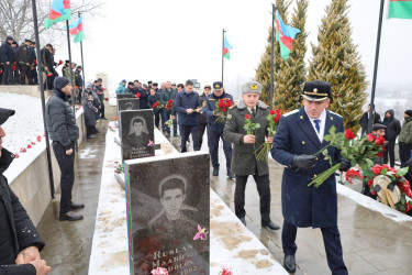 İsmayıllıda “20 Yanvar” faciəsinin 36-cı ildönümü yad edilib