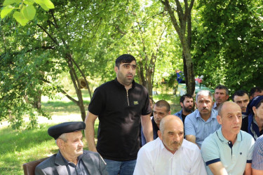 Vətəndaşlarla növbəti səyyar qəbul rayonun Kürdüvan kəndində keçirilib
