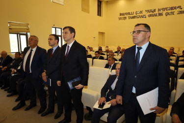 İsmayıllı Rayon İcra Hakimiyyətində geniştərkibli müşavirə keçirilib