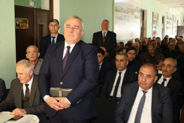 Vətəndaşlarla növbəti səyyar qəbul Qalagah kəndində keçirilib