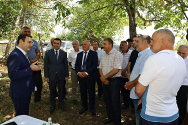 Vətəndaşlarla növbəti səyyar qəbul  rayonun Güyüm kəndində keçirilib
