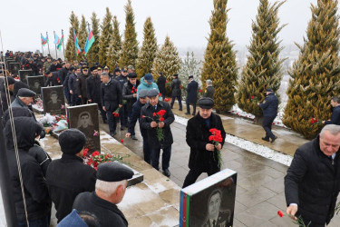 İsmayıllıda “20 Yanvar” faciəsinin 36-cı ildönümü yad edilib