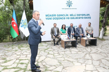İsmayıllıda “Müasir gənclik: milli dəyərlər, yeni düşüncə və gələcəyə baxış” mövzusunda tədbir keçirilib