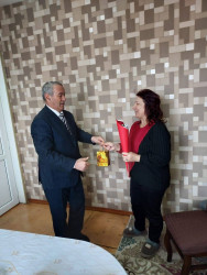 Şəhid ailələri ziyarət olunub