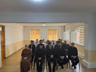 “Ekstremizmin qarşısının alınmasında din xadimlərinin rolu” mövzusunda maarifləndirici tədbir keçirilib