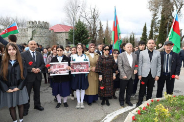 İsmayıllıda 31 Mart – Azərbaycanlıların Soyqırımı qurbanlarının xatirəsi dərin ehtiramla yad edilib