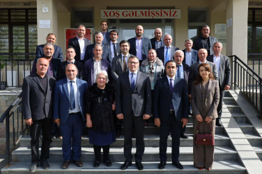 İsmayıllı rayonunun Lahıc qəsəbəsində Ulu Öndər Heydər Əliyevin anadan olmasının 102 illiyinə həsr edilmiş tədbir keçirilib