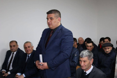 Vətəndaşlarla növbəti səyyar qəbul Ruşan kəndində keçirilib