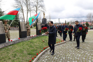 İsmayıllıda 31 Mart – Azərbaycanlıların Soyqırımı qurbanlarının xatirəsi dərin ehtiramla yad edilib