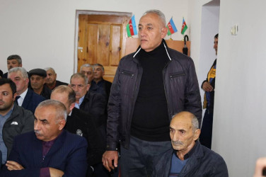 Vətəndaşlarla növbəti səyyar qəbul İsmayıllı şəhər 7 nömrəli tam orta məktəbdə keçirilib