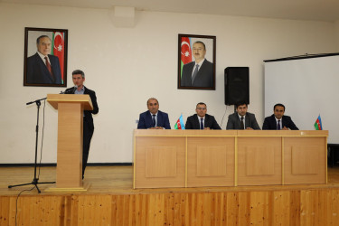 İsmayıllı rayonunun Lahıc qəsəbəsində Ulu Öndər Heydər Əliyevin anadan olmasının 102 illiyinə həsr edilmiş tədbir keçirilib