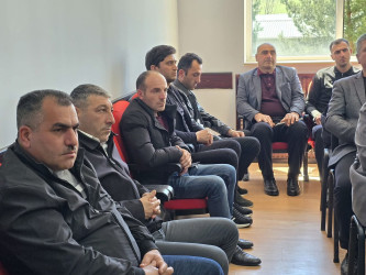 İsmayıllı Dövlət Peşə Təhsil Mərkəzində pedaqoji kollektivlə İdeoloji maarifləndirmə konsepsiyası çərçivəsində görüş keçirilib