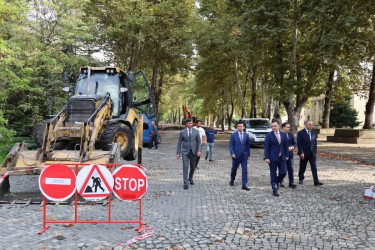 İsmayıllıda yol infrastrukturu yenilənir