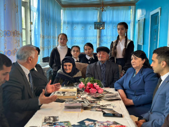 Beynəlxalq Ailə günü münasibətilə İsmayıllı rayonunun Talıstan və İvanovka kəndlərində uzunömürlü ailələrlə görüş keçirilib