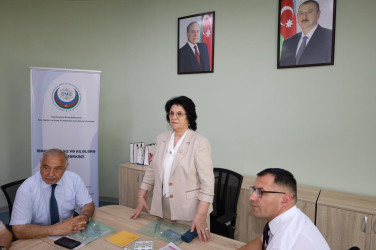 22 İyul - Milli Mətbuat Günü münasibətilə Mərkəzin ekspert qrupunun üzvləri, mətbuat nümayəndələri, blogerlər  və ictimaiyyət nümayəndələri ilə görüş keçirib