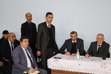 Vətəndaşlarla növbəti səyyar qəbul Talıstan kəndində keçirilib