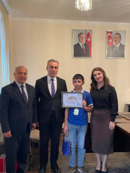 SAF2025 – Beynəlxalq STEAM Azərbaycan Festivalında qalib olan şagirdlərlə görüş keçirilib