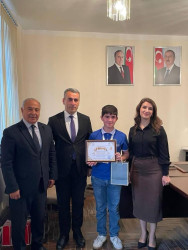 SAF2025 – Beynəlxalq STEAM Azərbaycan Festivalında qalib olan şagirdlərlə görüş keçirilib