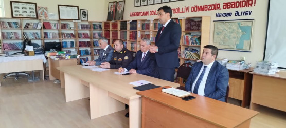 İsmayıllı rayonunun Lahıc qəsəbəsində və Cülyan kəndində "Sel və daşqınların dağıdıcı təsirinin qarşısının alınması istiqamətində qabaqlayıcı tədbirlərin görülməsi və təbii fəlakət zamanı əhalinin davranışı" mövzusunda maarifləndirici tədbir keçirilib