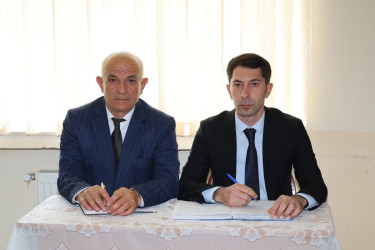 Vətəndaşlarla növbəti səyyar qəbul Aşıqbayramlı kəndində keçirilib