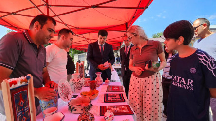 İsmayıllı “DOST Evi” tərəfindən Basqal qəsəbəsində sərgi-satış yarmarkası keçirilib