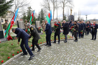 İsmayıllıda 31 Mart – Azərbaycanlıların Soyqırımı qurbanlarının xatirəsi dərin ehtiramla yad edilib