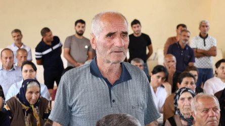 Vətəndaşlarla növbəti səyyar qəbul Balik kəndində keçirildi