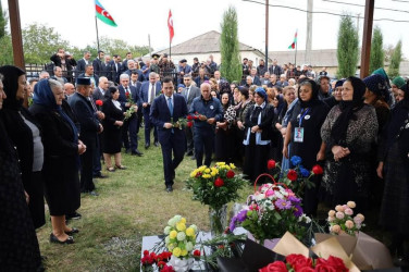 İsmayıllıdan olan şəhidin anım günü qeyd olunub