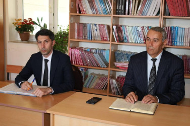 Vətəndaşlarla növbəti səyyar qəbul Cülyan kəndində keçirilib