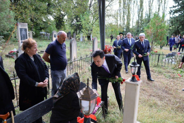 İsmayıllıdan olan şəhidin anım günü qeyd olunub